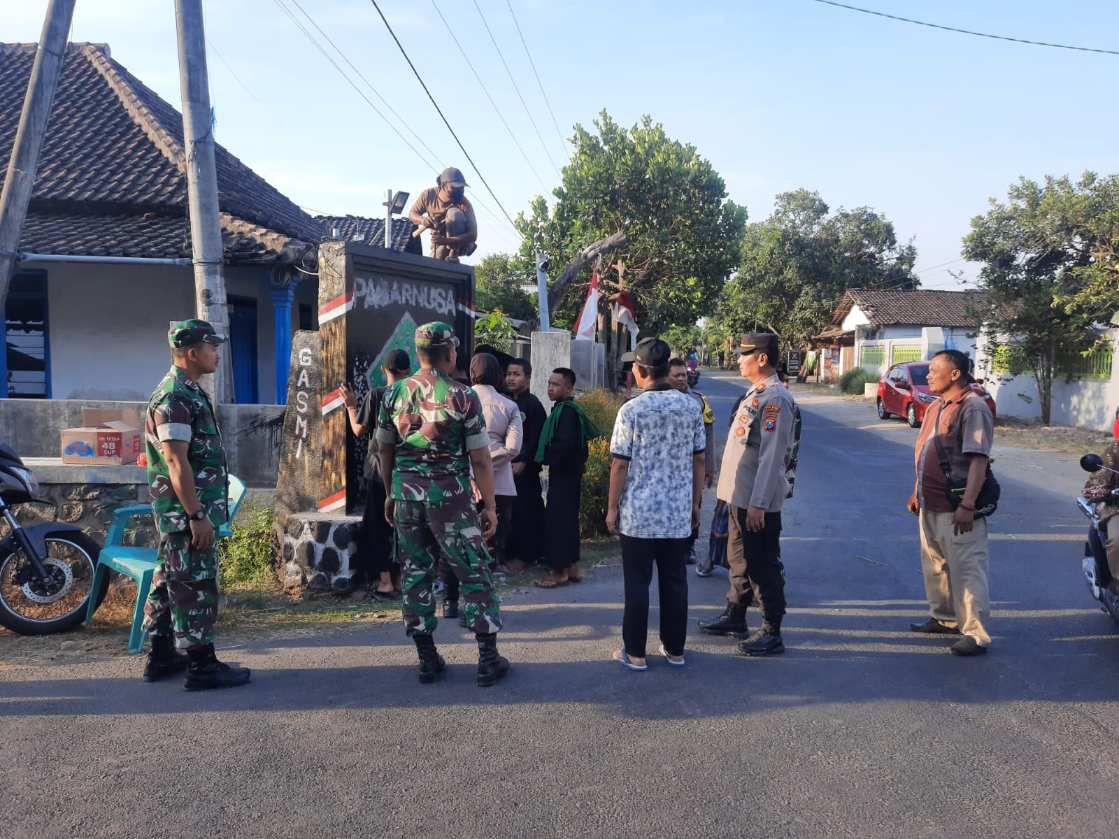 Kapolres Nganjuk Dorong Pembongkaran Tugu Organisasi Pencak Silat Sebagai Langkah Bersama Bangun Harkamtibmas