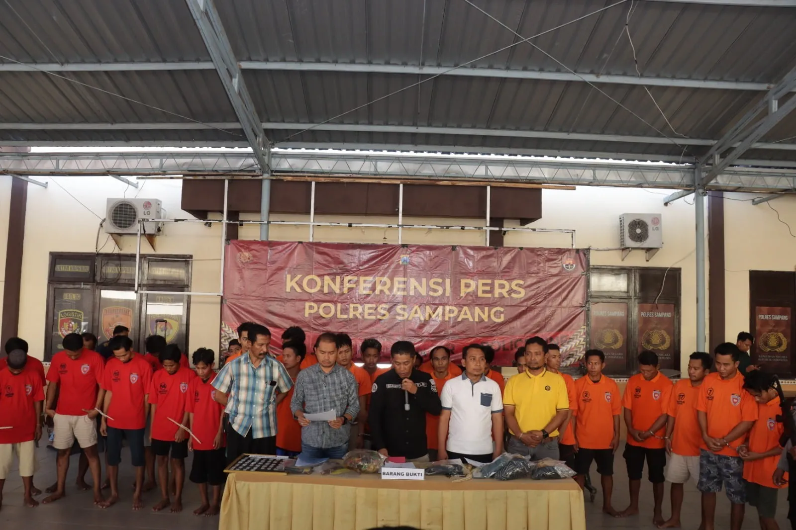 Polres Sampang Berhasil Amankan 21 Tersangka Penyalahgunaan Narkoba