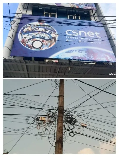 Diduga Tidak Ada Izin, Pemasangan Kabel Jaringan Internet Di Pertanyakan Oleh Salah satu Aktivis Banyuwangi.
