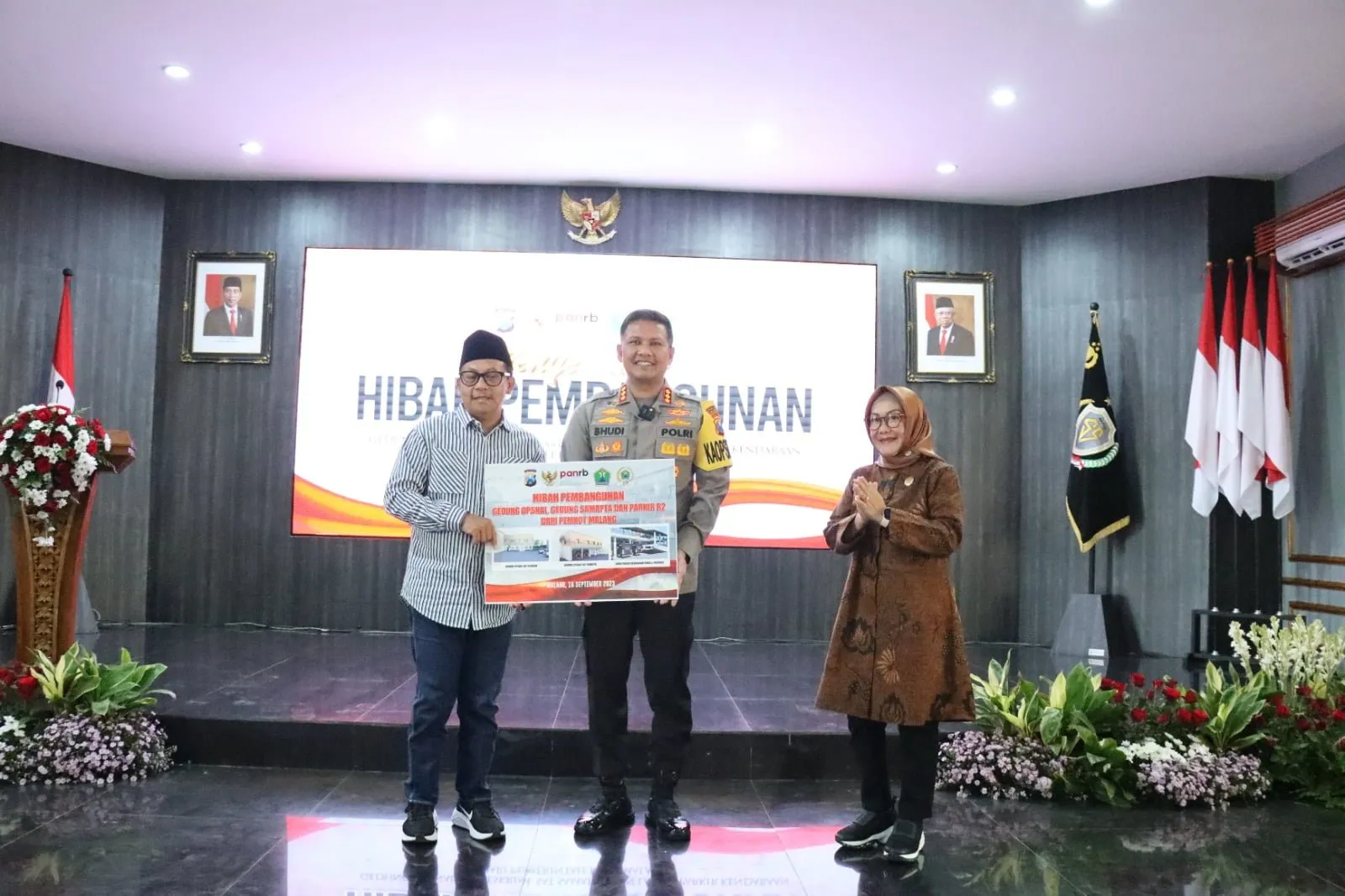Kemenpan RB Resmikan Pembangunan 3 Gedung Baru dan Kantor Pelayanan Terpadu Milik Polresta Malang Kota