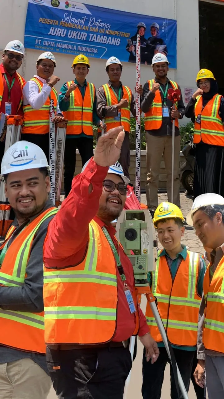 PT Cipta Mandala Indonesia Buka Pembekalan Dan Sertifikasi Juru Ukur Tambang