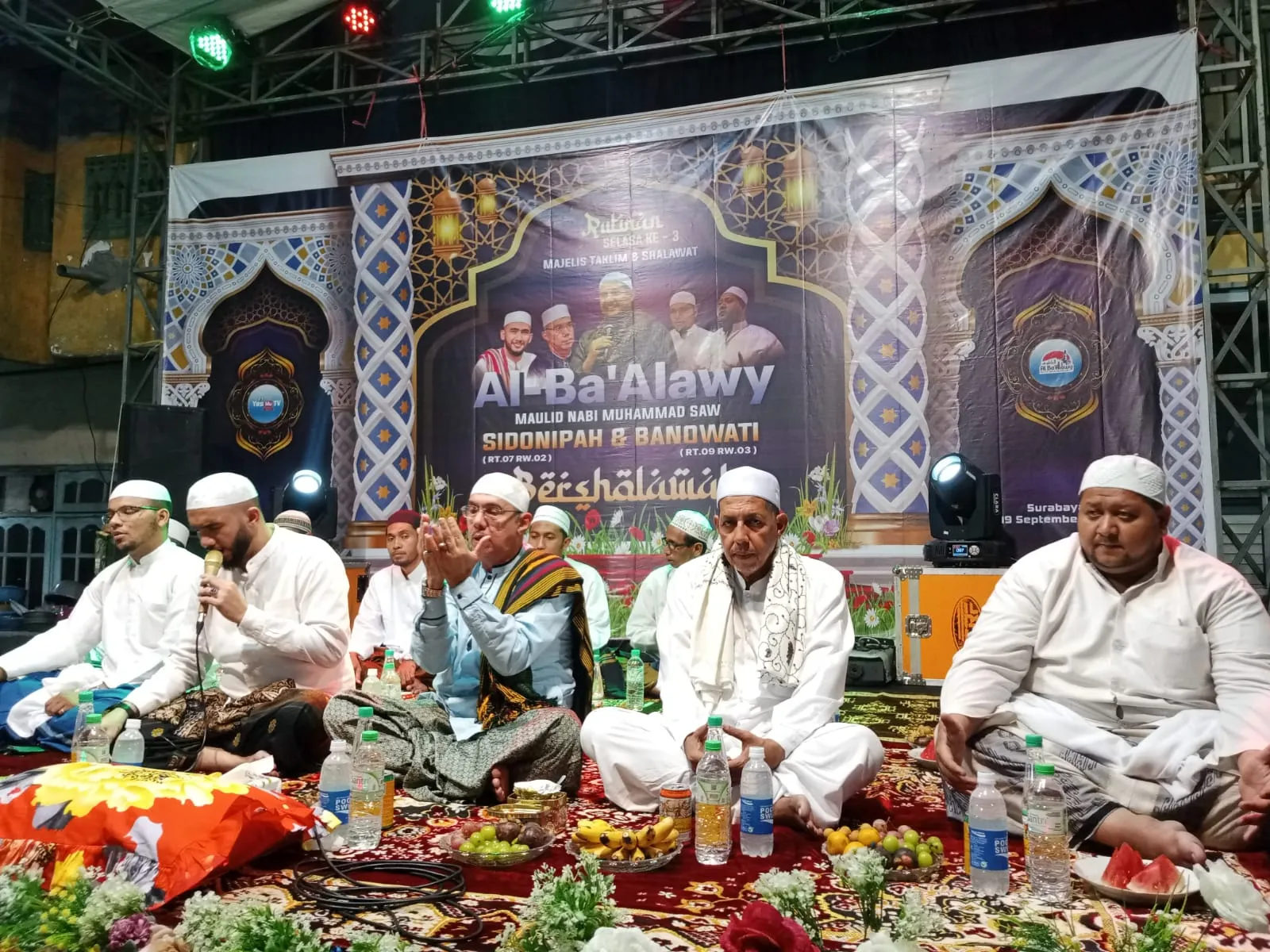 Ormas Aldera Bersama BNPM Bersinergi Menjaga Keamanan Dalam Acara Maulid Nabi 
