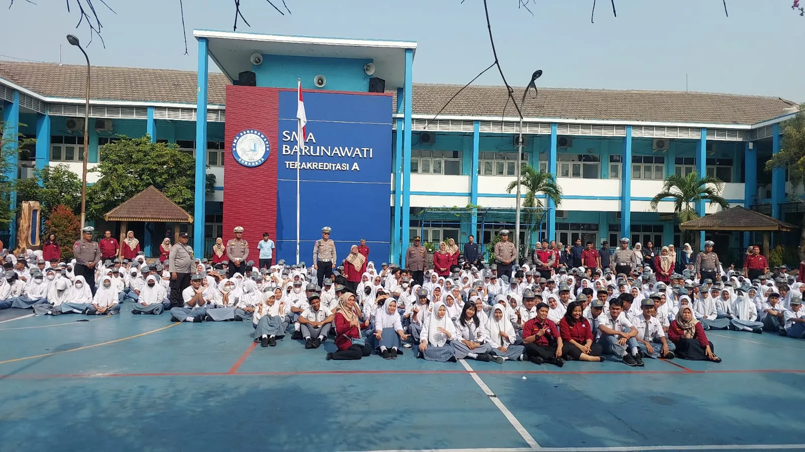Polres Tanjung Perak Beri Motivasi Pelajar Cegah Kenakalan Remaja