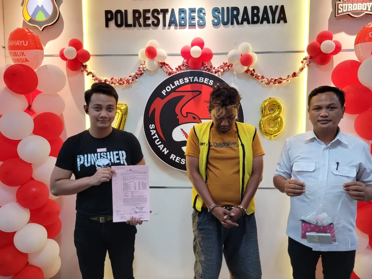 Polisi Tangkap Tukang Parkir Yang Edarkan Sabu, 48 Poket Diamankan