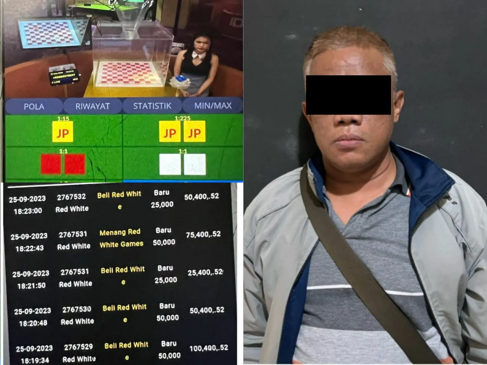 Berharap JP Judi Slot Deposit, AA Ditangkap Resmob Polres Pelabuhan Tanjung Perak