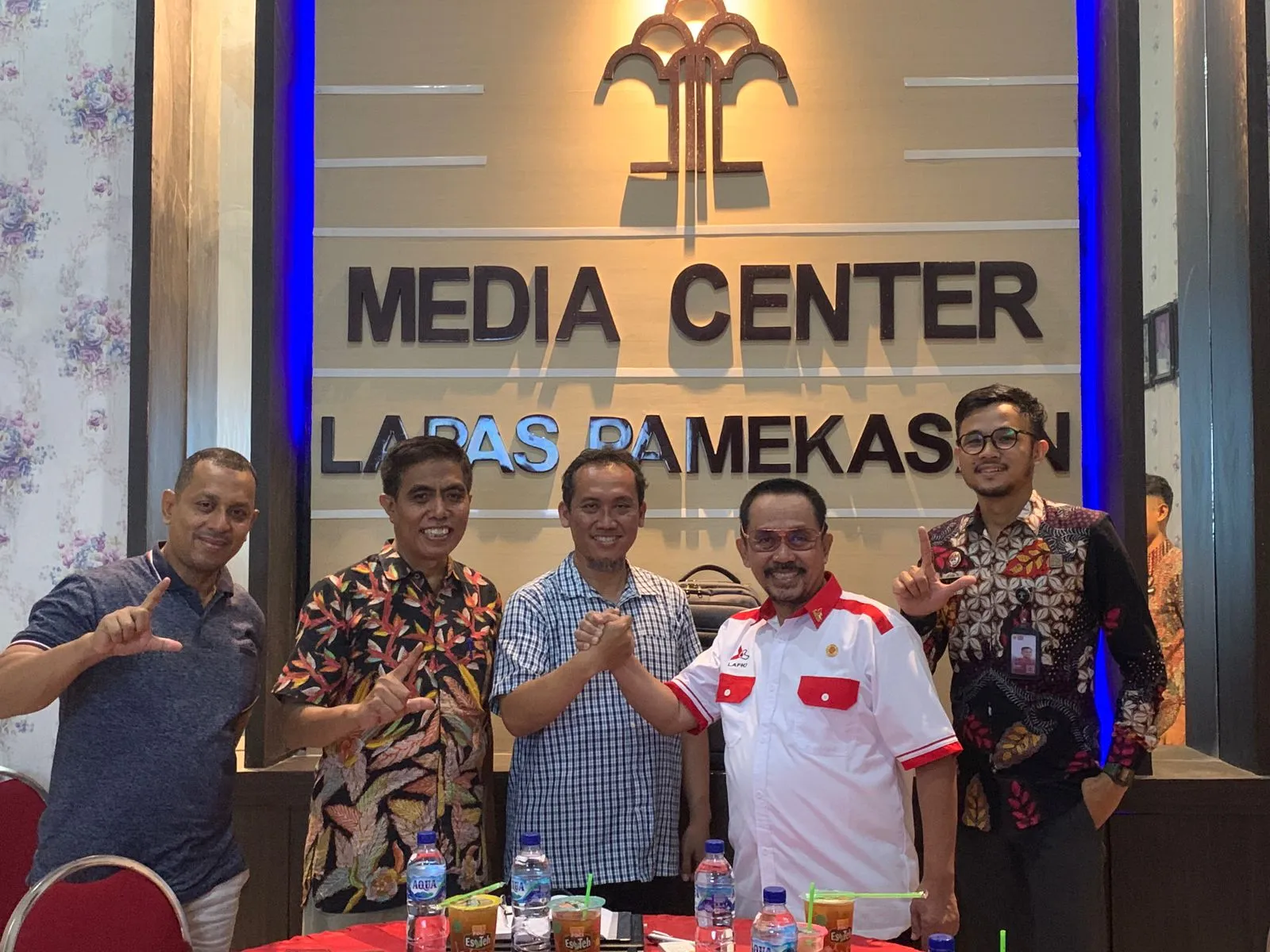 Usaha mencapai akreditasi Klinik Pratama L'San Lapas IIA Pamekasan gandeng Lembaga Akreditasi LAFKI sebagai pembimbing/ pendamping.