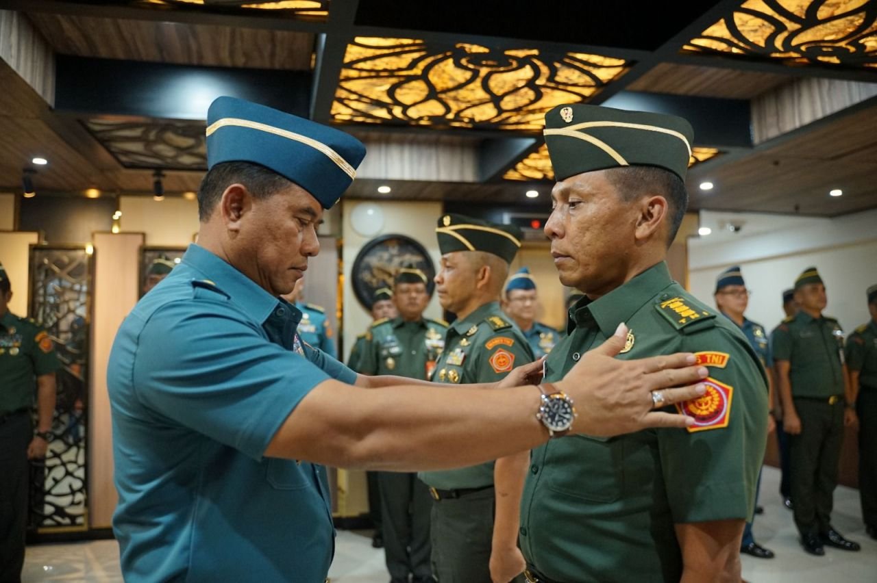 Asrenum Panglima TNI Pimpin Serah Terima Jabatan Paban I/Jakrenstra Srenum TNI