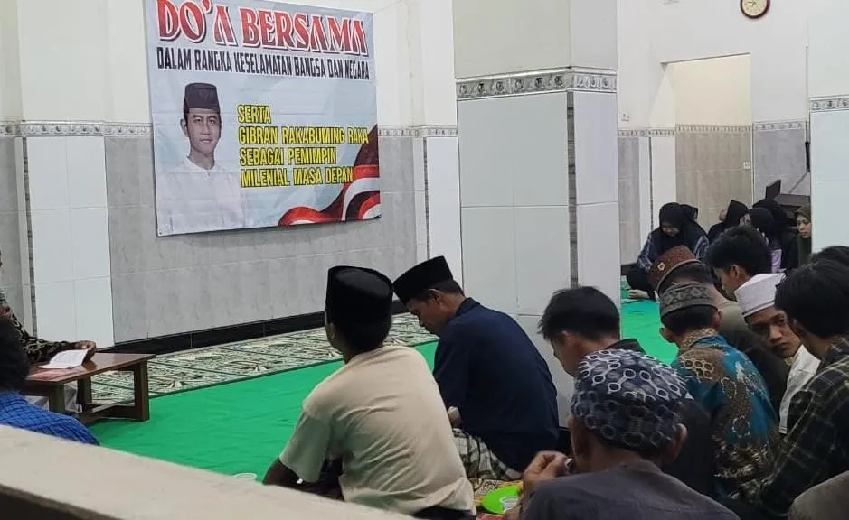 Doa Bersama Di Malang untuk Gibran Jadi Capres atau Cawapres 2024