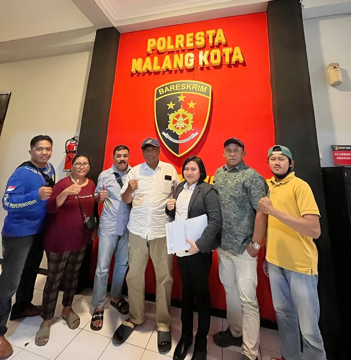 Raja Sengon Laporkan Oknum External Debt Collector ke Unit Satreskrim Polresta Malang Kota
