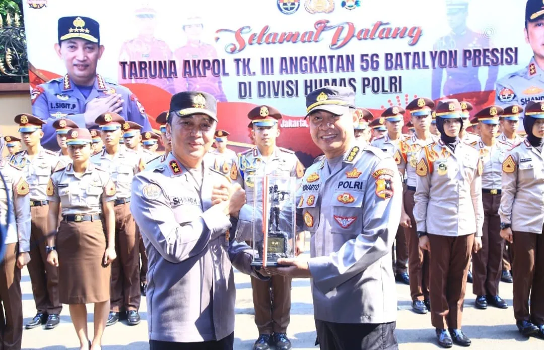 Kadiv Humas Terima Kunjungan Taruna Akpol Angkatan 56