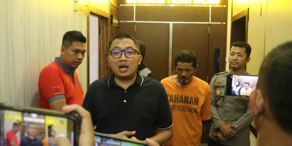 Polres Malang Tangkap Pedagang Keliling yang Lecehkan Anak