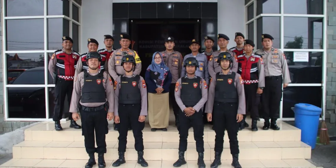 Gong Kampanye Dimulai, Polres Bangkalan Patroli KPU-Bawaslu Guna Pastikan Pemilu 2024 Aman dan Lancar