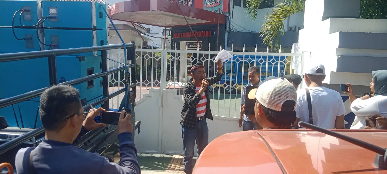 Kakanwil Kemenkumham Di Demo Oleh Forum Non Gevernmental Organization