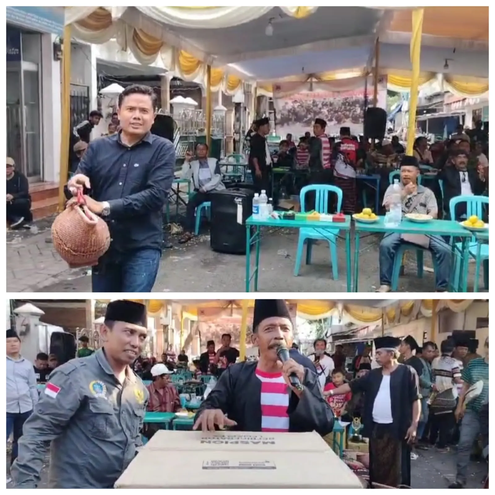 Pagelaran Lomba Ayam Kekok Aliansi Madura Indonesia, Dihadiri 4 Kabupaten Madura Raya