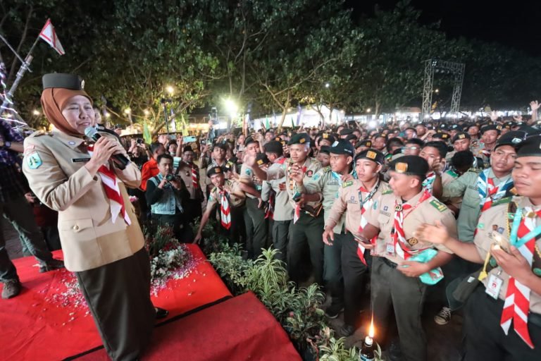 Gubernur Khofifah Buka Raimuna Jatim XIV