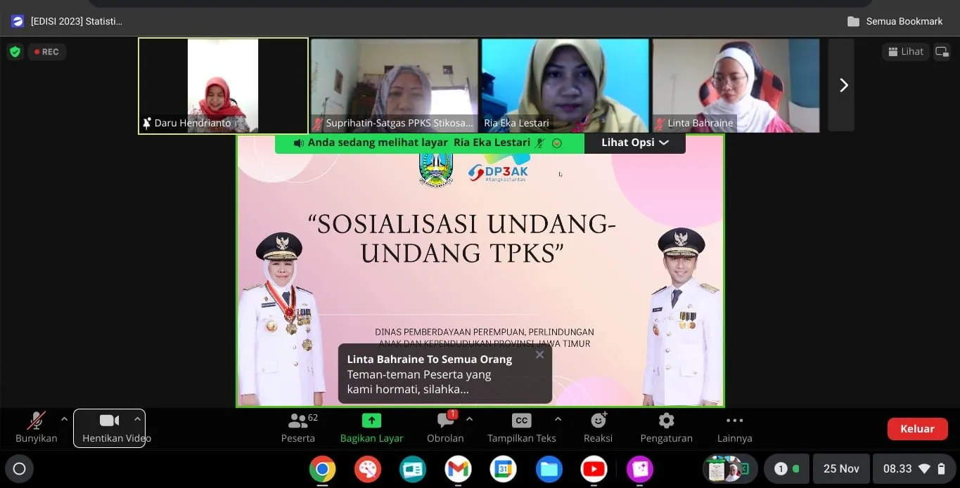 Sosialisasi Undang-Undang TPKS Cegah Kekerasan Seksual dengan Produksi Konten Literasi!