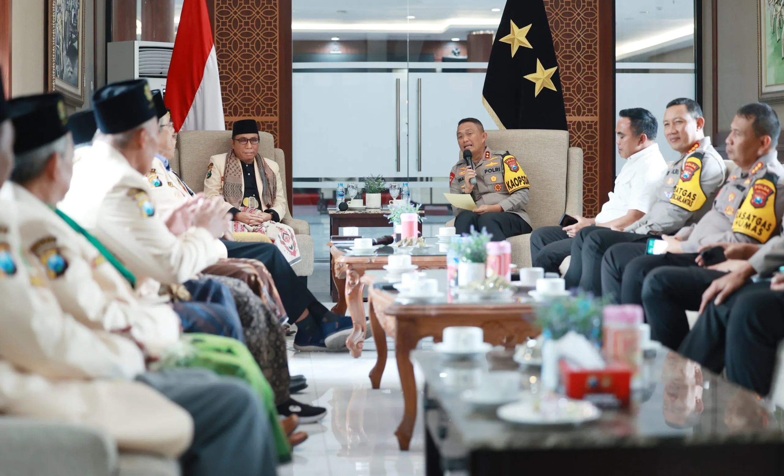 Kolaborasi Polda Jatim bersama Da'i Kamtibmas Ciptakan Situasi Kamtibmas yang Aman dan Kondusif
