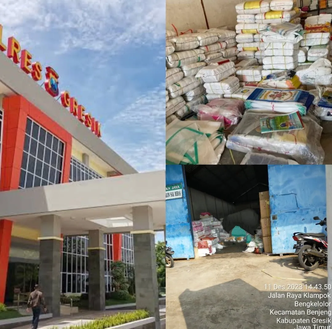 Gudang Pembuatan Kemasan Karung di Gresik Diduga Ilegal, APH Seakan Tutup Mata, Ada Apa !!!