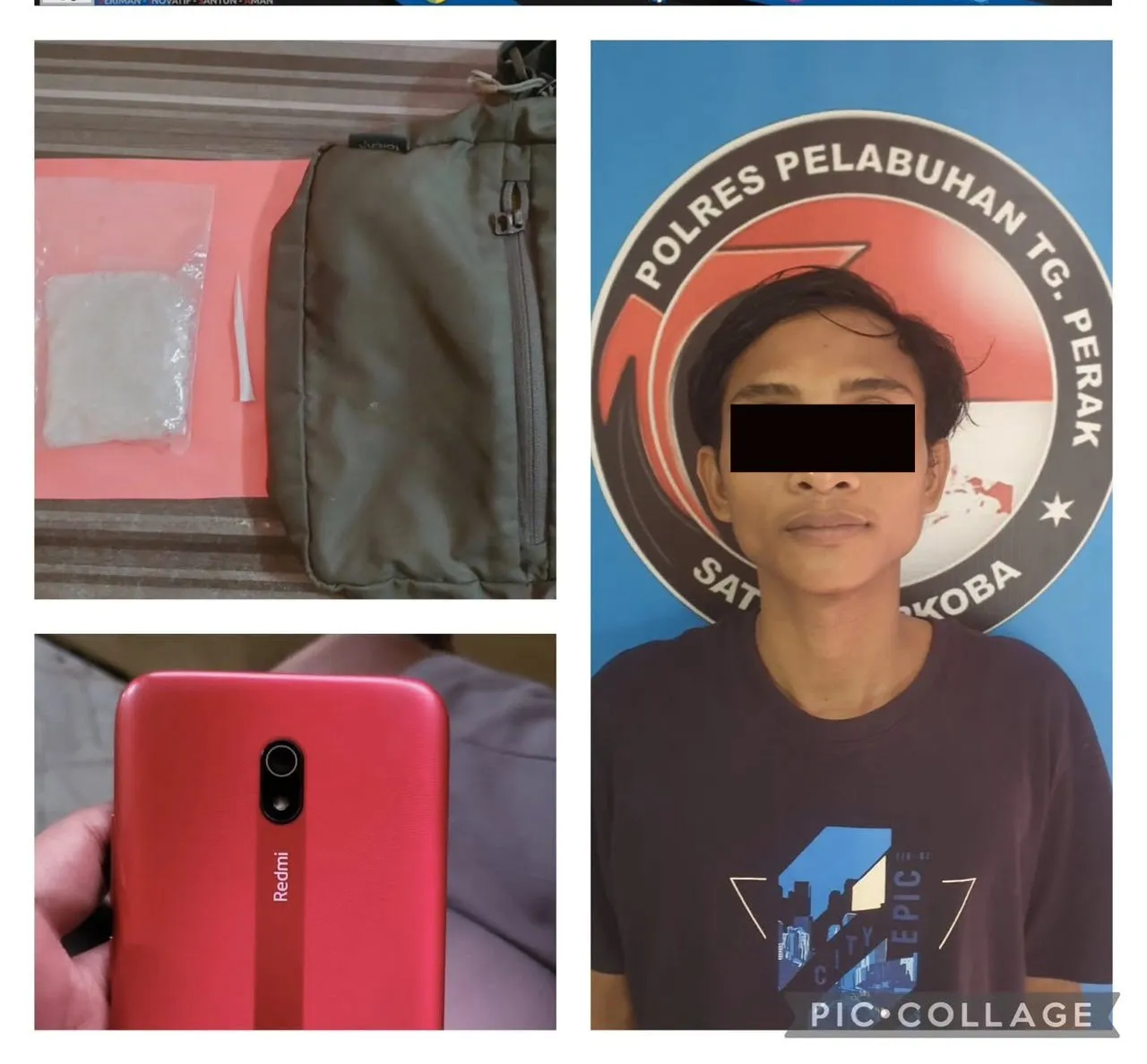 Akhirnya Tersangka Tertunduk Malu, Saat Berhasil Dibekuk Oleh Kepolisian