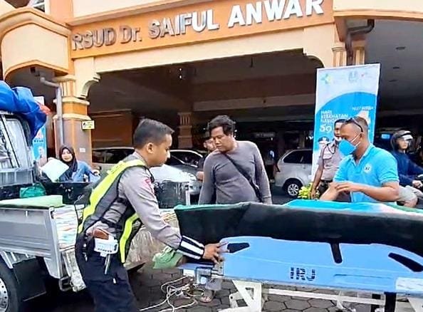 Cepat Dekat dan Bersahabat, Patwal Polresta Malang Kota Kawal Pasien Darurat