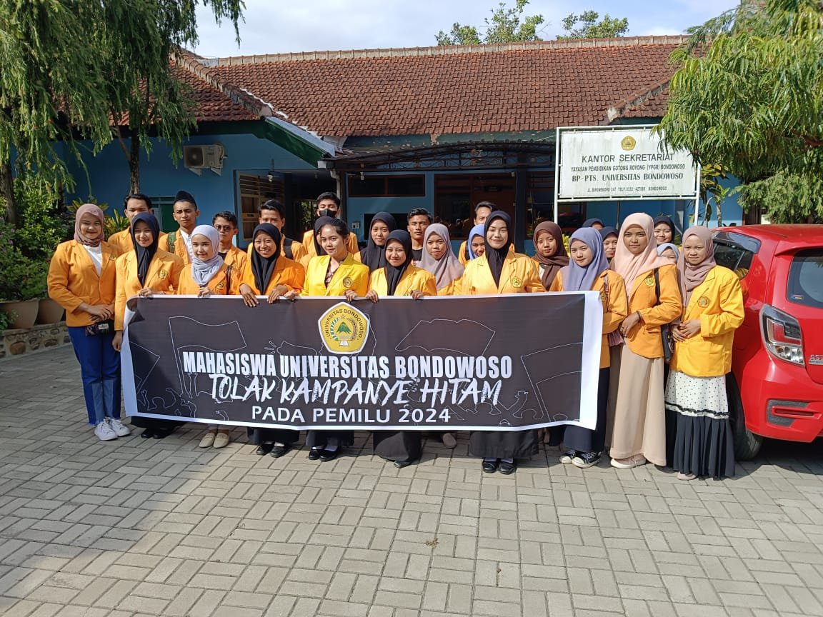 Mahasiswa Bondowoso Tolak Kampanye Hitam