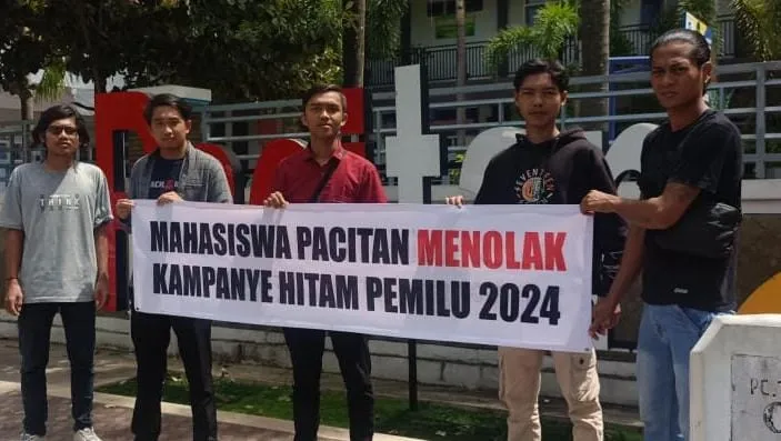 Mahasiswa di Pacitan Kecam dan Tolak Black Campaign