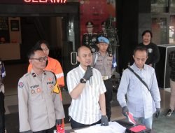 Hal itu kembali dibeberkan secara gamblang oleh kasat Reskrim Kompol Danang Yudanto dalam konferensi Pers 