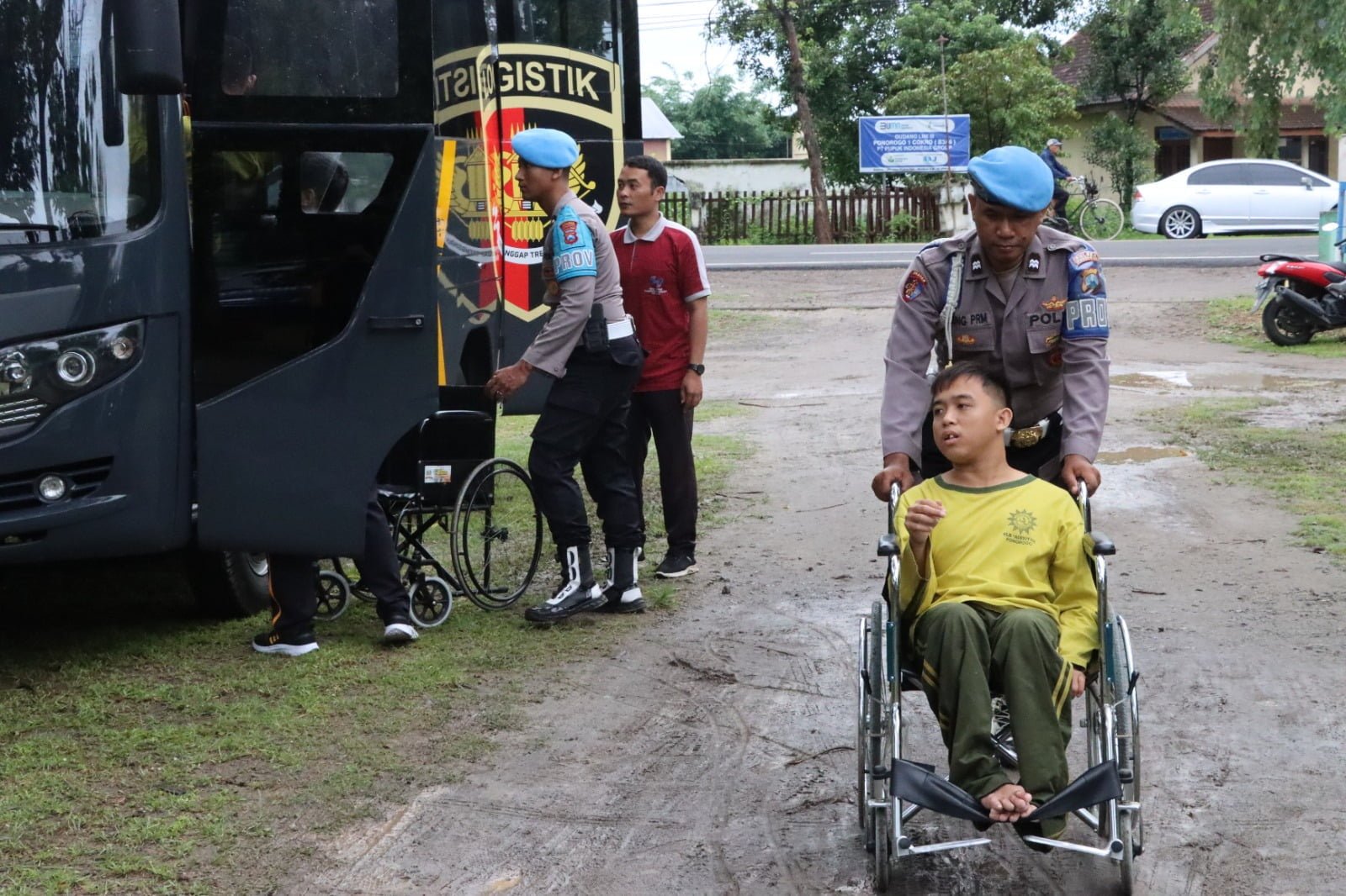 Peduli Siswa Disabilitas Kapolres Ponorogo Gelar lomba