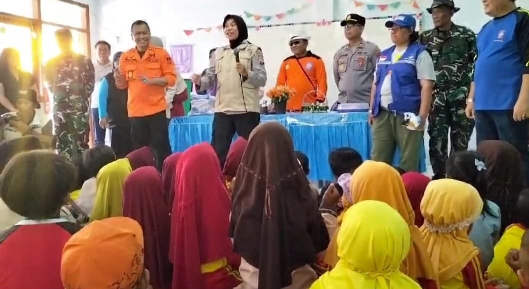 Polres Bondowoso Libatkan Tim Trauma Bencana Alam Healing