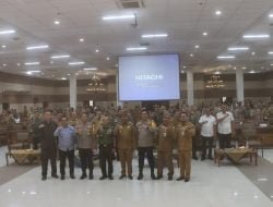 Polres Probolinggo bersama Forum Koordinasi Pimpinan Daerah ( Forkopimda) Kabupaten Probolinggo menggelar Fokus Group Discussion (FGD) peningkatan kapasitas aparatur pemerintah desa.