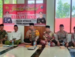 Acara tersebut dihadiri oleh Forkopimcam Jatikalen, Tokoh Agama, Tokoh Masyarakat dan Jamah sholat Jumat. Dalam kesempatan tersebut Kompol Subiyantana mengajak seluruh hadirin untuk bersama-sama menciptakan Pemilu 2024 yang damai,aman dan sejuk. 