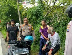 Kapolres Nganjuk, AKBP Muhammad, S.H., S.I.K., M.Si., melalui Kasat Samapta, AKP Syaiful Hadi, S.H.membenarkan pihaknya bersama beberapa anggota Sat Samapta Polres Nganjuk telah menyelamatkan Kusdiman (61 ) seorang laki-laki warga Desa Pehserut, korban patahan cabang pohon, Jumat (26/01/2024). 