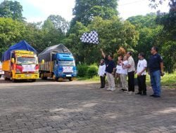 Pendistribusian logistik pemilu oleh Komisi Pemilihan Umum (KPU) Kabupaten Jember sudah dimulai pada Kamis (25/1).