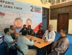 Relawan Prabowo Gibran Digital Team (Pride) Surabaya Raya mengadakan kopdar dan diskusi bertema Digitalisasi Untuk Kebaikan Masa Depan pada Minggu 28 Januari 2024.