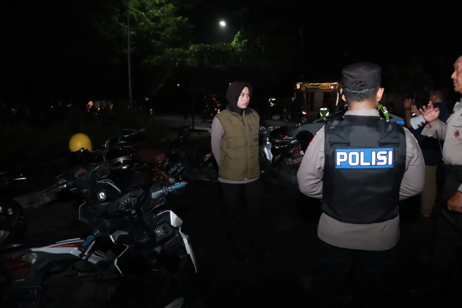 Gelar Patroli Gabungan Polres Kediri Amankan Puluhan Motor Berknalpot Tidak Sesuai Spektek