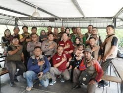 Satlantas Polres Gresik menggelar Ngopi Bareng di Cafe Pit Stop Kopi KIG