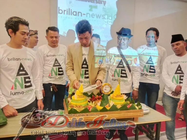 Keluarga Besar Media Beritanewsnasional.com, Mengucapkan Selamat Anniversary Ke-dua Media Brilian-news.id.