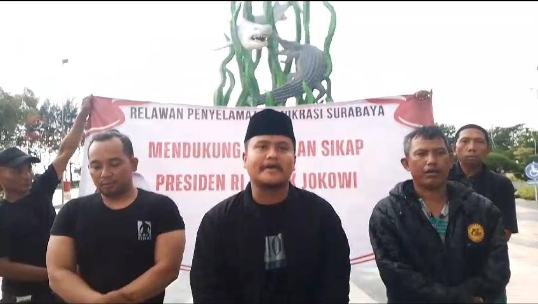 Deklarasi dan Pernyataan Sikap Relawan Surabaya Dukung Presiden Jokowi