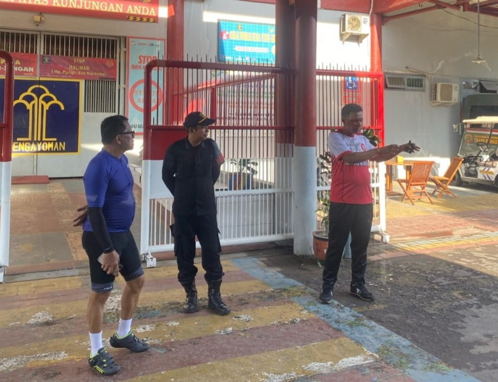 Sepuluh Hari Jelang Pemilu, Kakanwil Kemenkumham Jatim Sidak Lapas Surabaya