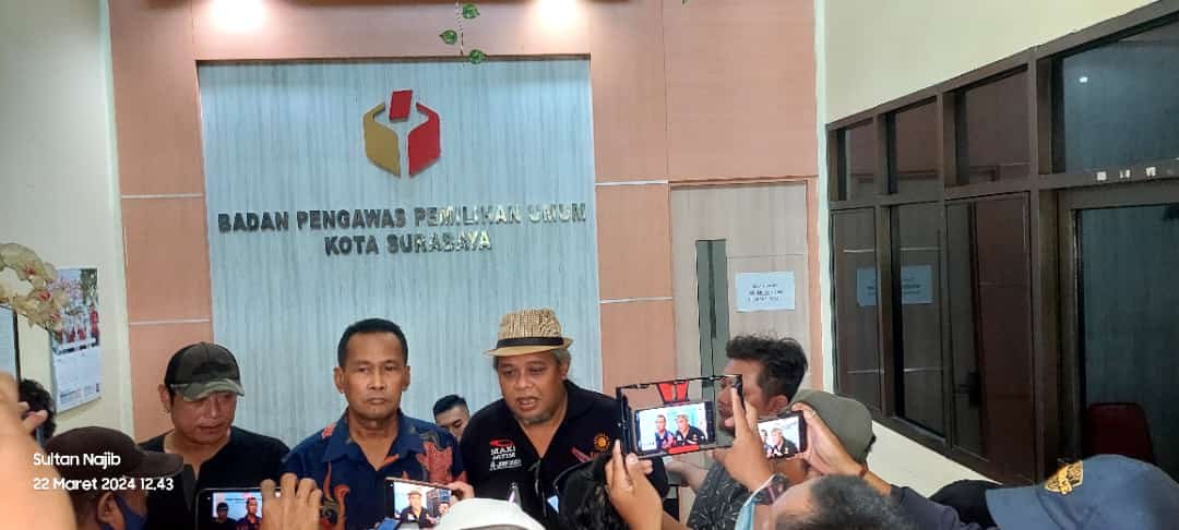 Edy Sucipto Datangi Bawaslu Surabaya Terkait Dugaan Penggelembungan Suara