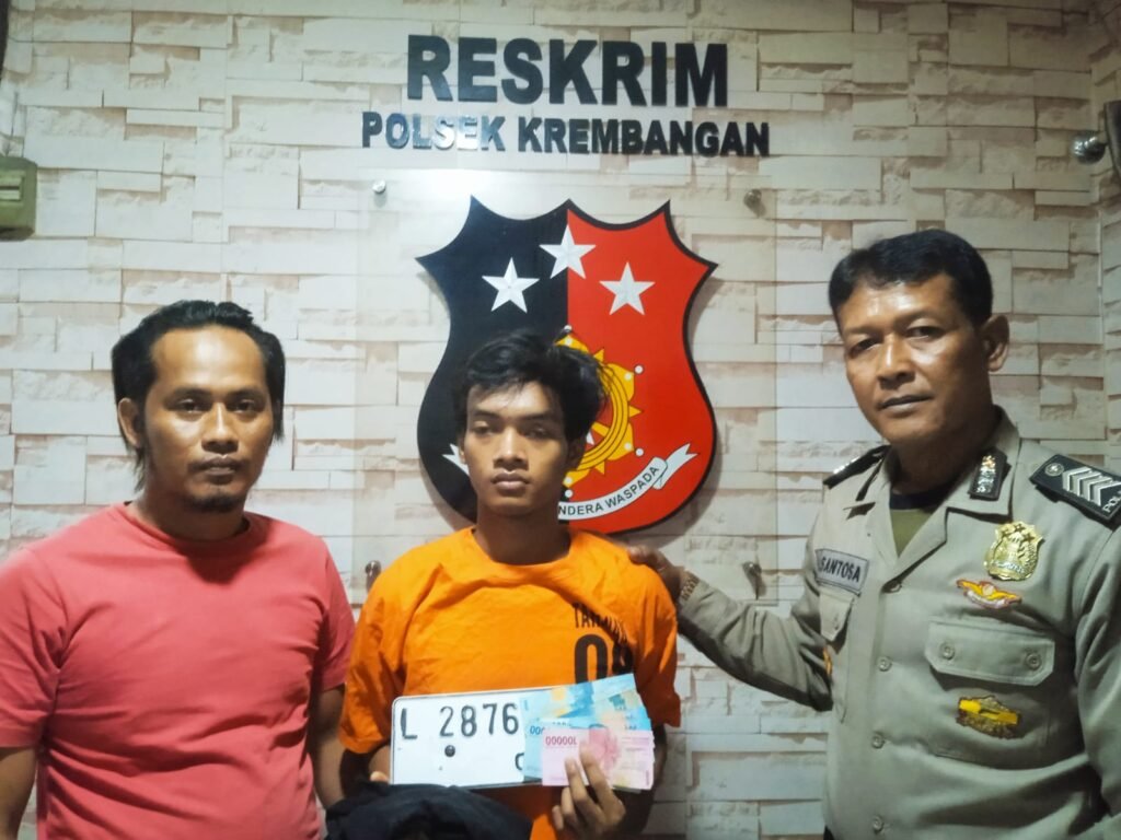 Seorang pelaku pencurian kendaraan bermotor (curanmor) 5 TKP di wilayah Jalan Kalianak Timur Kota Surabaya ditangkap polisi.