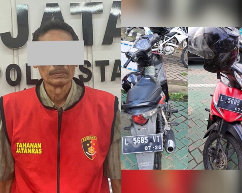 Polrestabes Surabaya Berhasil Menangkap Pelaku Jambret HP
