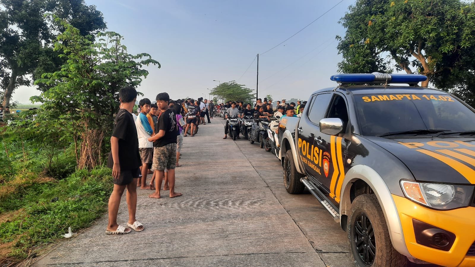 Polres Mojokerto Polda Jatim kembali menindak tegas aksi balap liar yang meresahkan masyarakat terlebih saat bulan Ramadhan dan masa mudik lebaran.