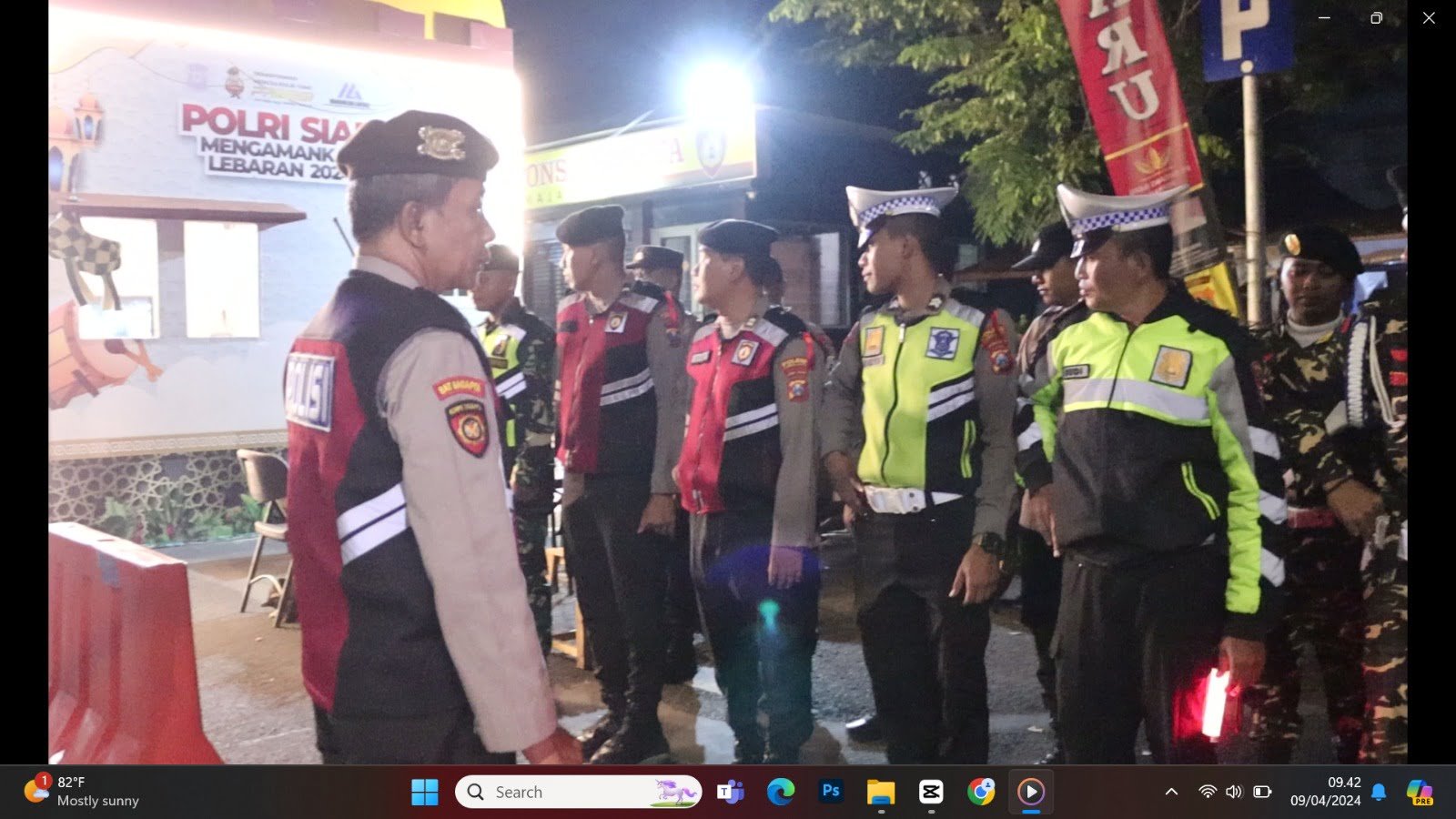 Polres Lumajang Polda Jatim tingkatkan patroli pemukiman warga yang ditinggalkan saat mudik Lebaran. 