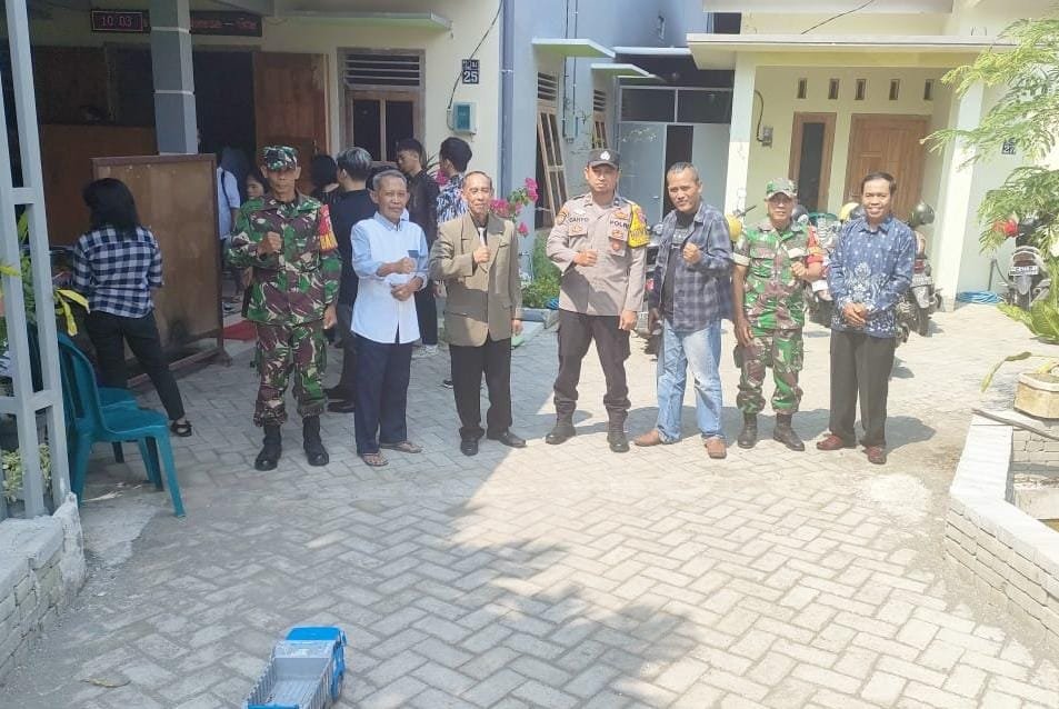 Polres Nganjuk Lakukan Sterilisasi Gereja untuk Kenyamanan Beribadah Kenaikan Isa Al Masih