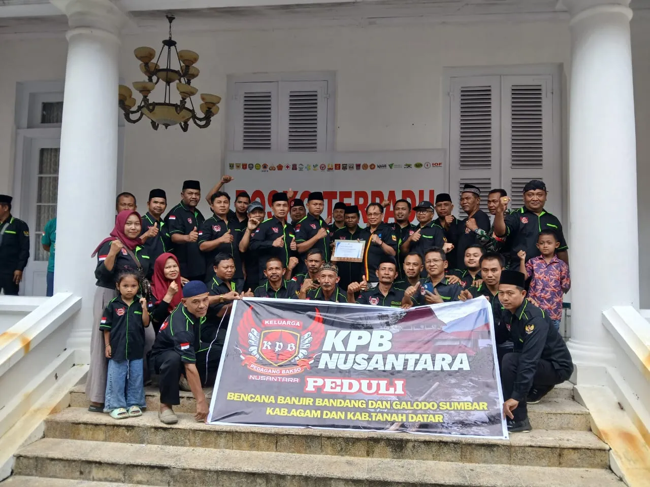 Bentuk Tanggung Jawab Sosial, KPBN Seluruh Indonesia Donasi Korban Bencana Alam Sumbar