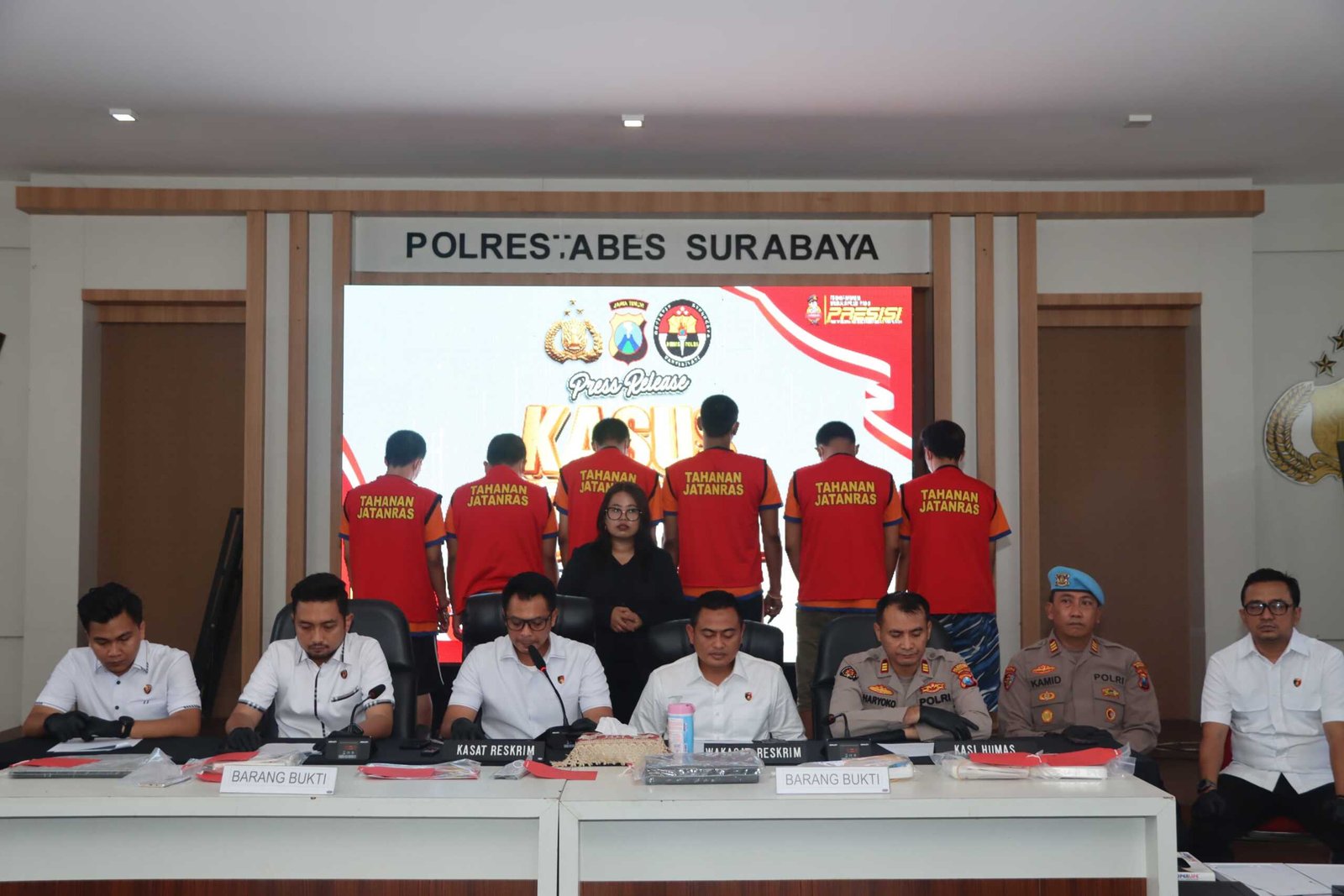 Judol Beromzet 1 Milyar di Bongkar Polrestabes Surabaya