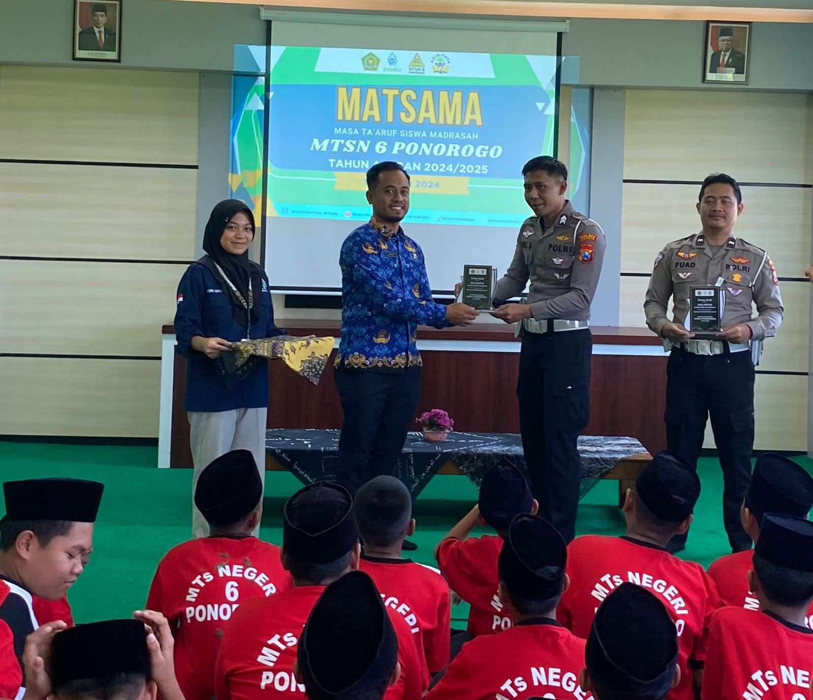 Program Mahameru Lantas, Polres Ponorogo Edukasi Pelajar Tertib Berlalulintas