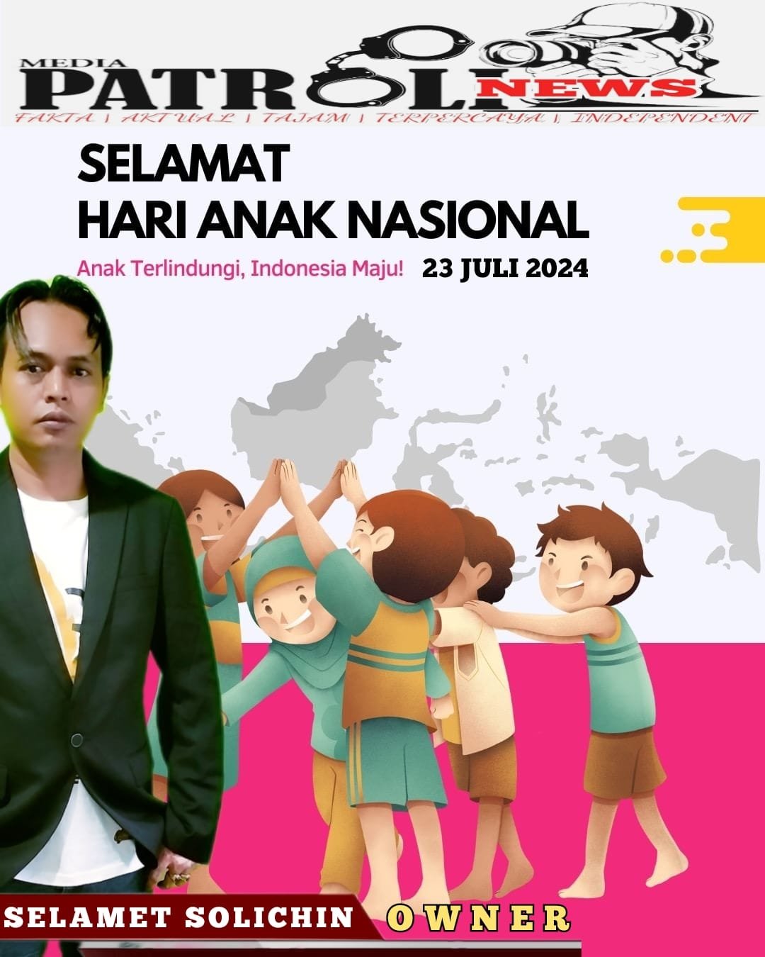 Mbah Semar "HAN 2024" PR Pemerintah Mencerdaskan GENERASI PENERUS BANGSA Dalam Pendidikan