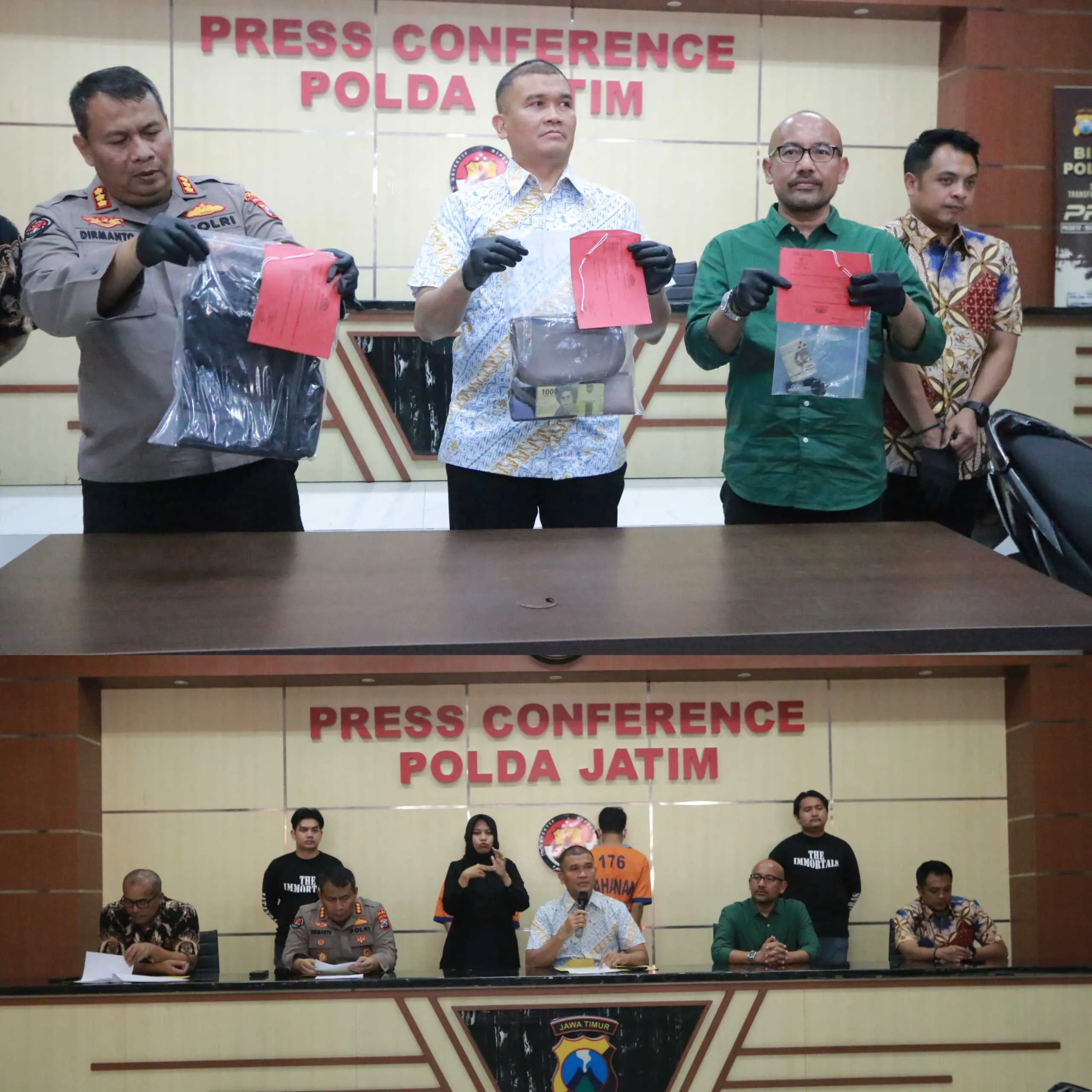 Polda Jatim Berhasil Menangkap 2 Tersangka Jambret Yang Menewaskan Mahasiswi